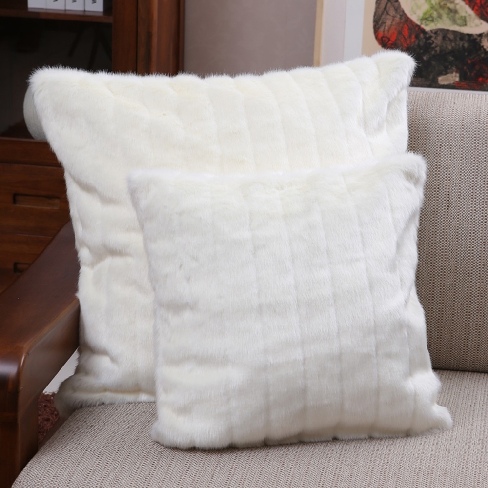 Lindsey Home Fashion "Mink" Faux Fur Pillow