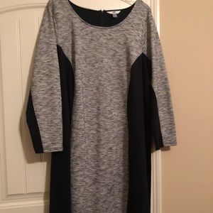 Back and grey dress 4xl