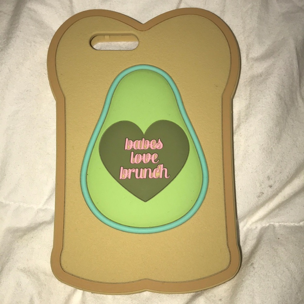 Lolli Swim avocado toast phone case
