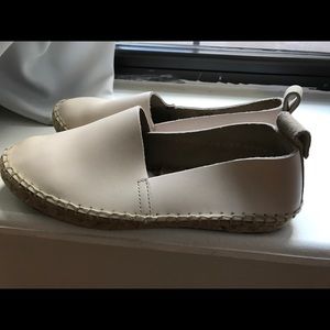 Leather espadrilles