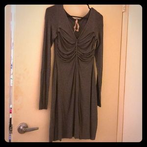 Bailey Grey long sleeve form fitting dress