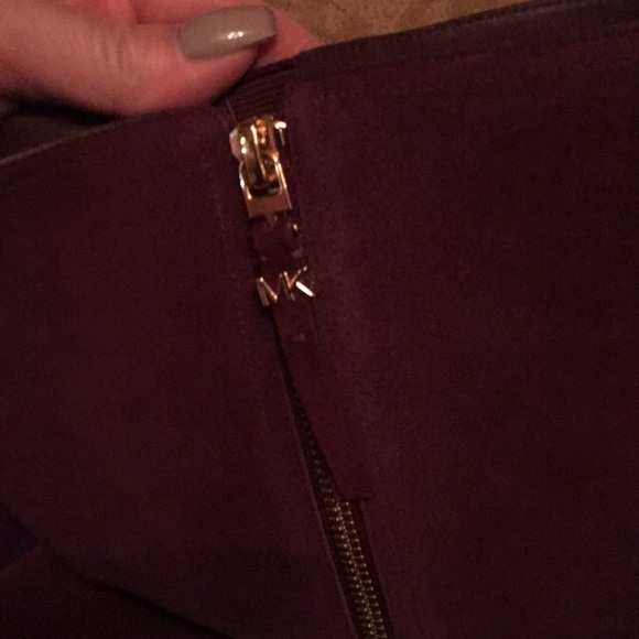 Michael Kors suede plum boots. 👢👢 - Picture 6 of 6