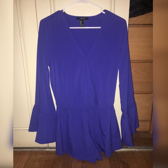 Cobalt Blue Romper - Picture 2 of 2