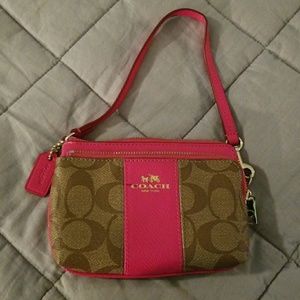 Coach wristlet