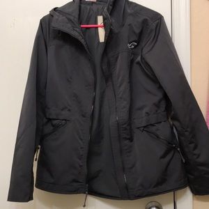 Hollister rain jacket