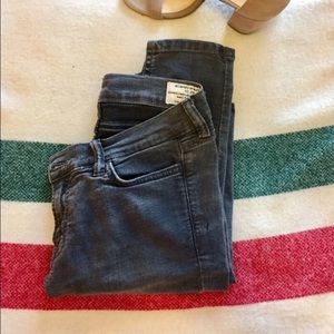 NEW All Saints Charcoal Skinny Jeans!