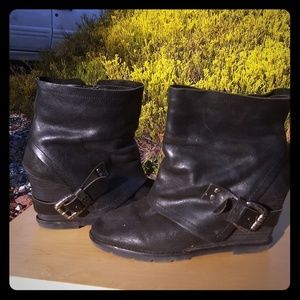 Zodiac Wedge Booties