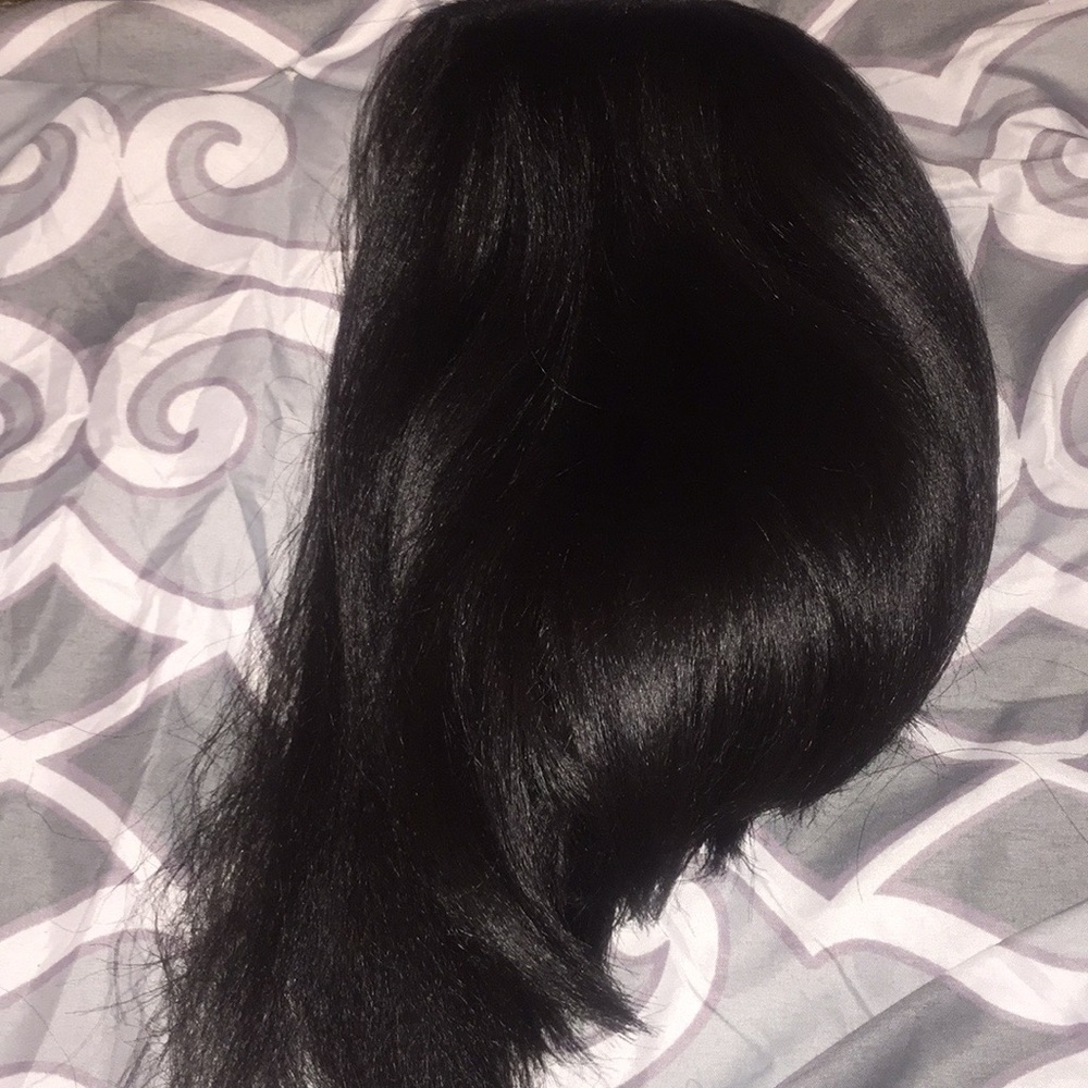 Cute long sided lace bob✨