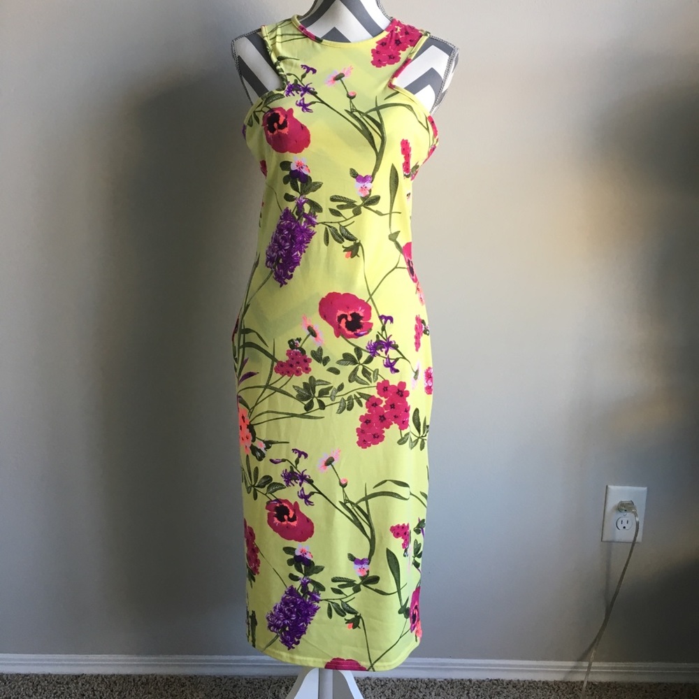 Beautiful Floral print Dress, Midi, US SZ14