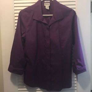 Chico’s no iron button down shirt