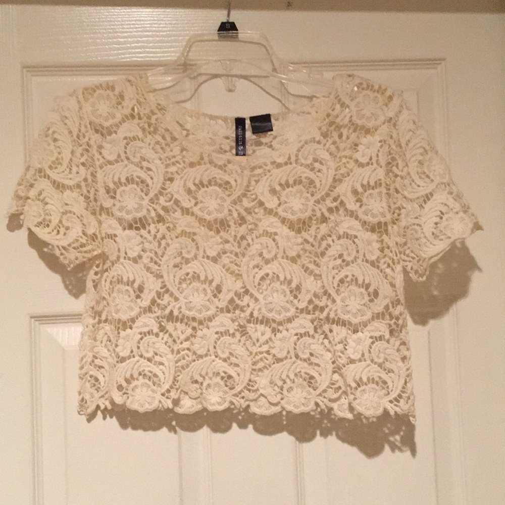 Full tilt crop top