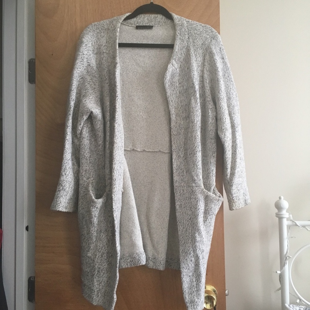 Zara jacket sweater, super cozy!!