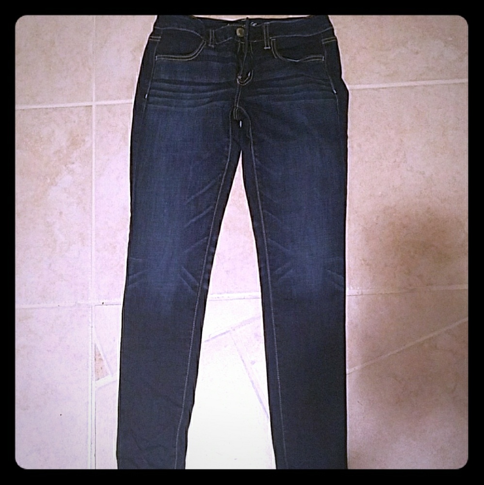 AE Dark Denim Jeggings