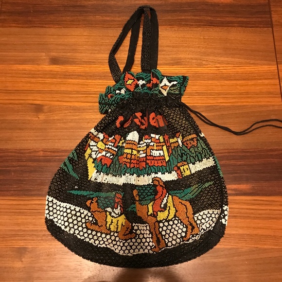 Vintage Beaded bag - Picture 4 of 6