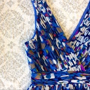 Matthew Williamson colorful cocktail dress.