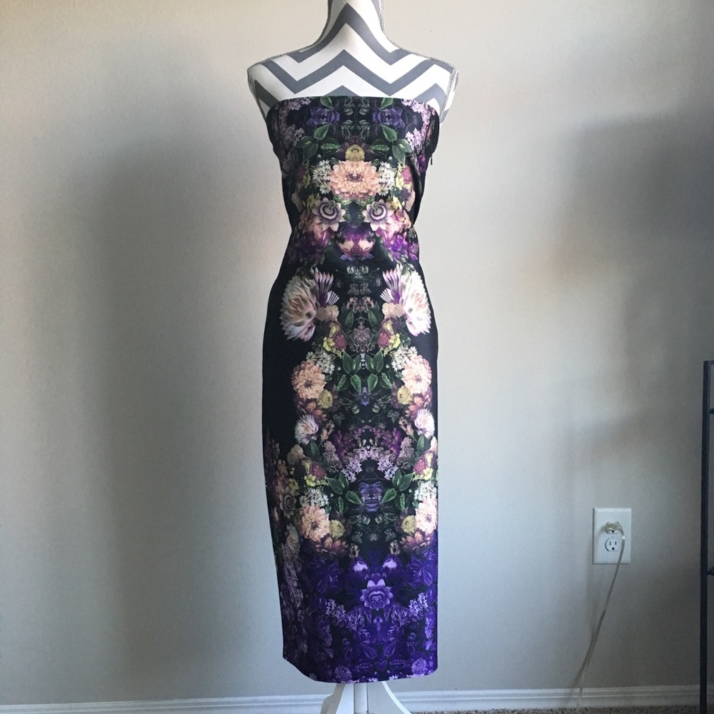 ASOS Scuba Pencil Dress, Midi, SZ 14, NWT!