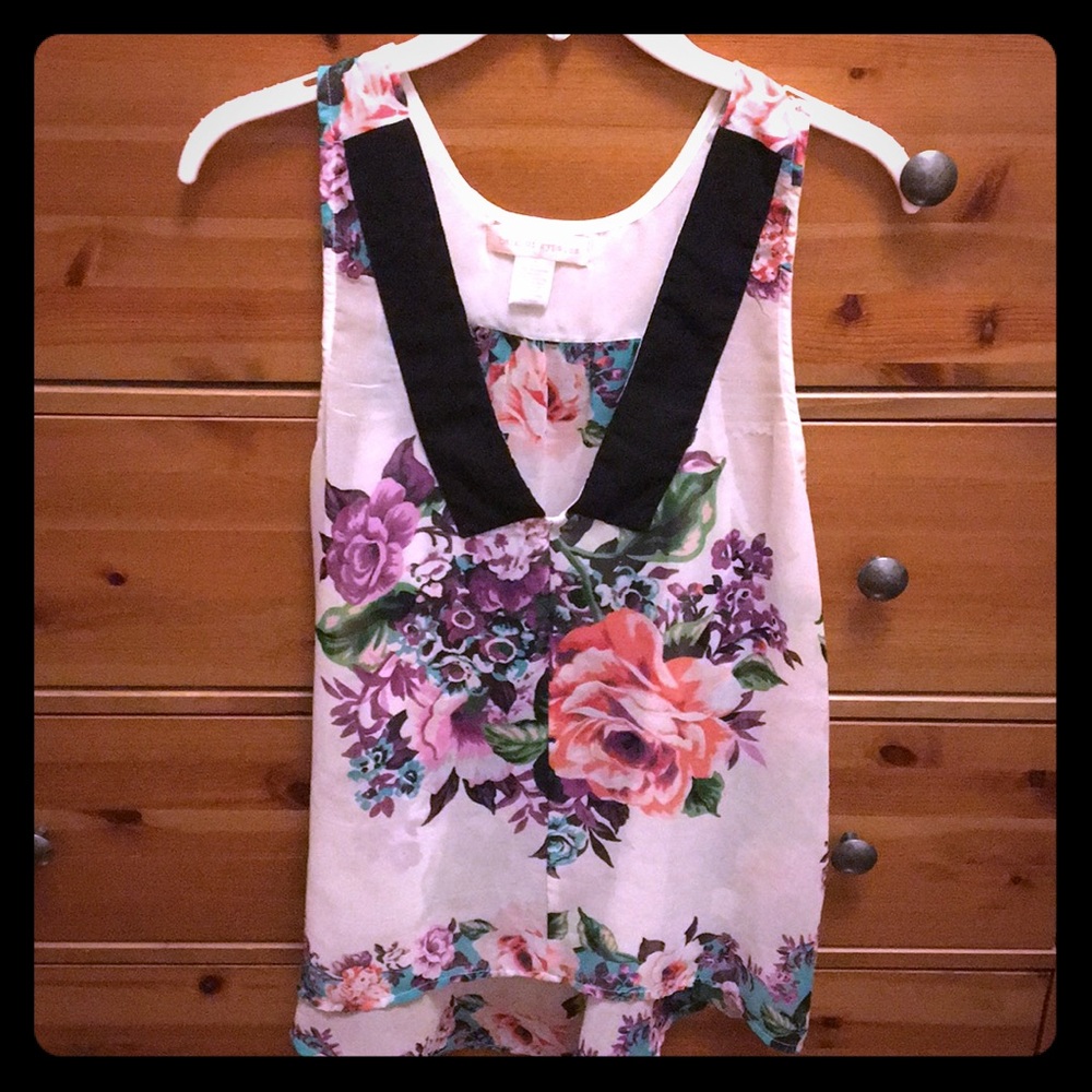 Band of Gypsies Floral Tank Top