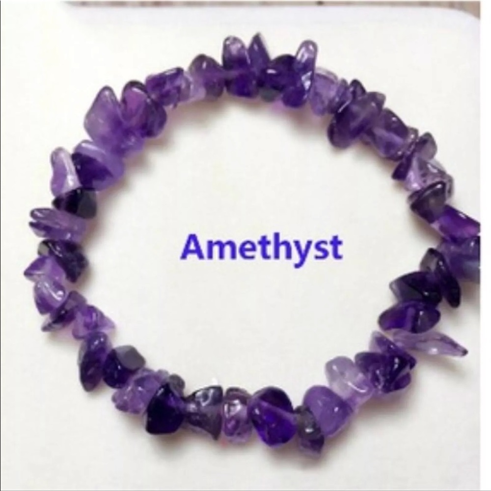 Amethyst Natural Stone Bracelet