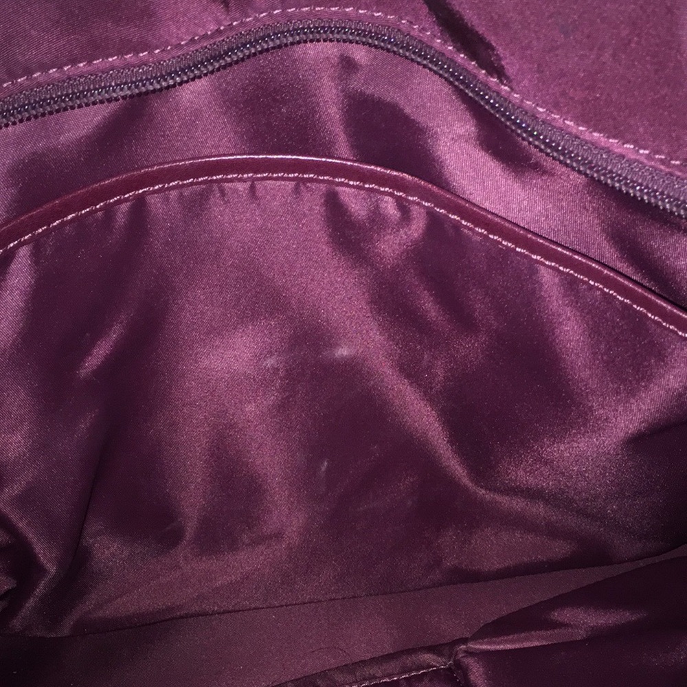 Micheal Kors maroon color shoulder purse - Picture 5 of 7