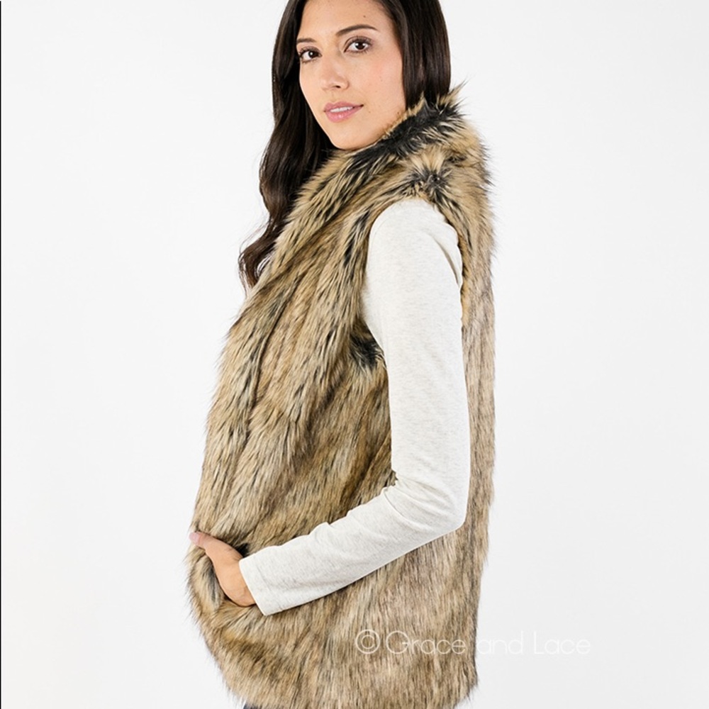 Faux Fur Vest