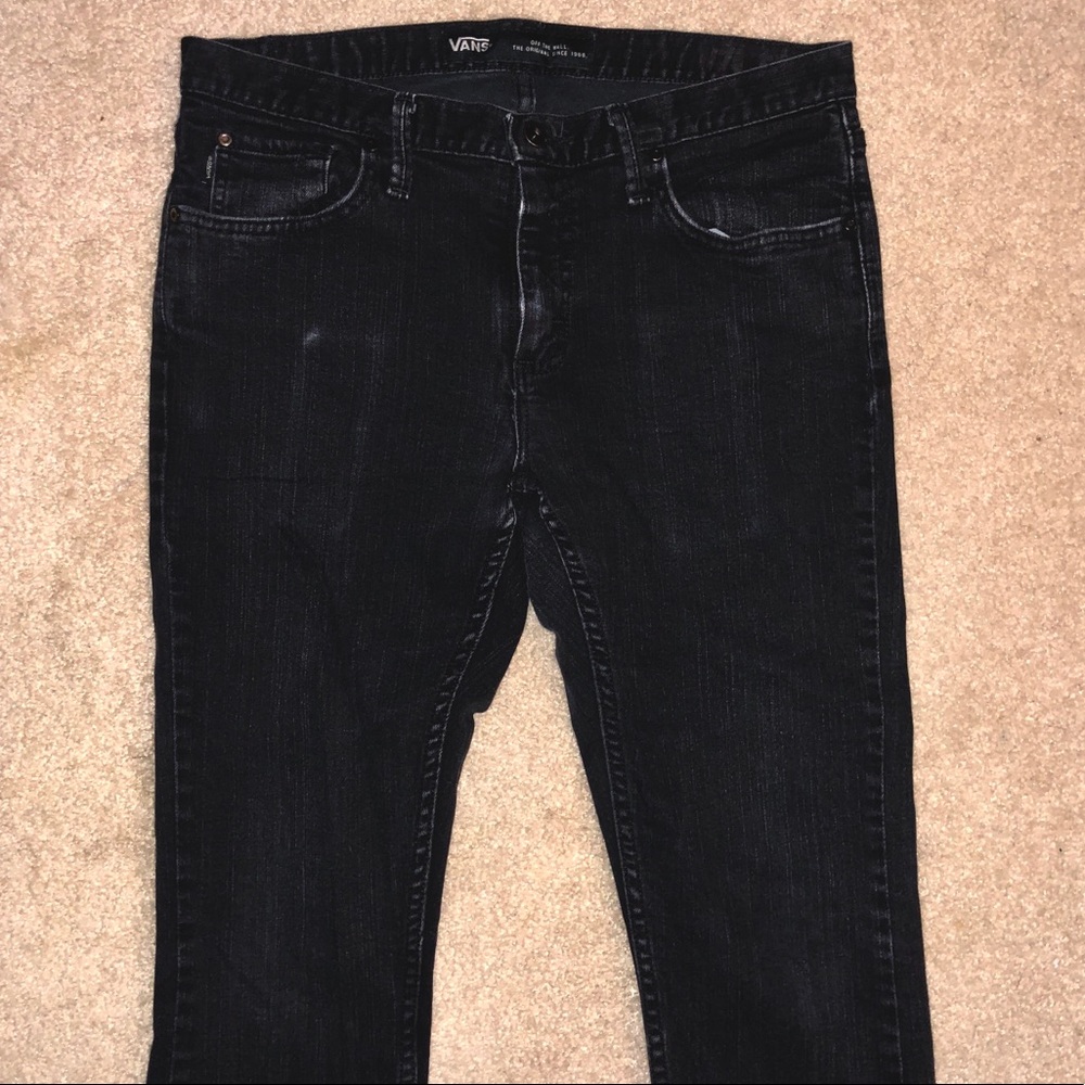 Vans  V76 Black Skinny Jeans
