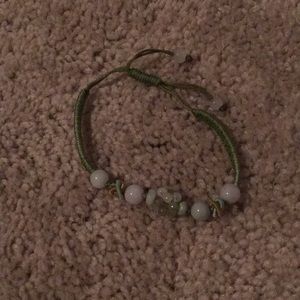 Green jade bracelet