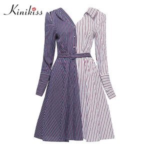 Stripe A-Line Dress