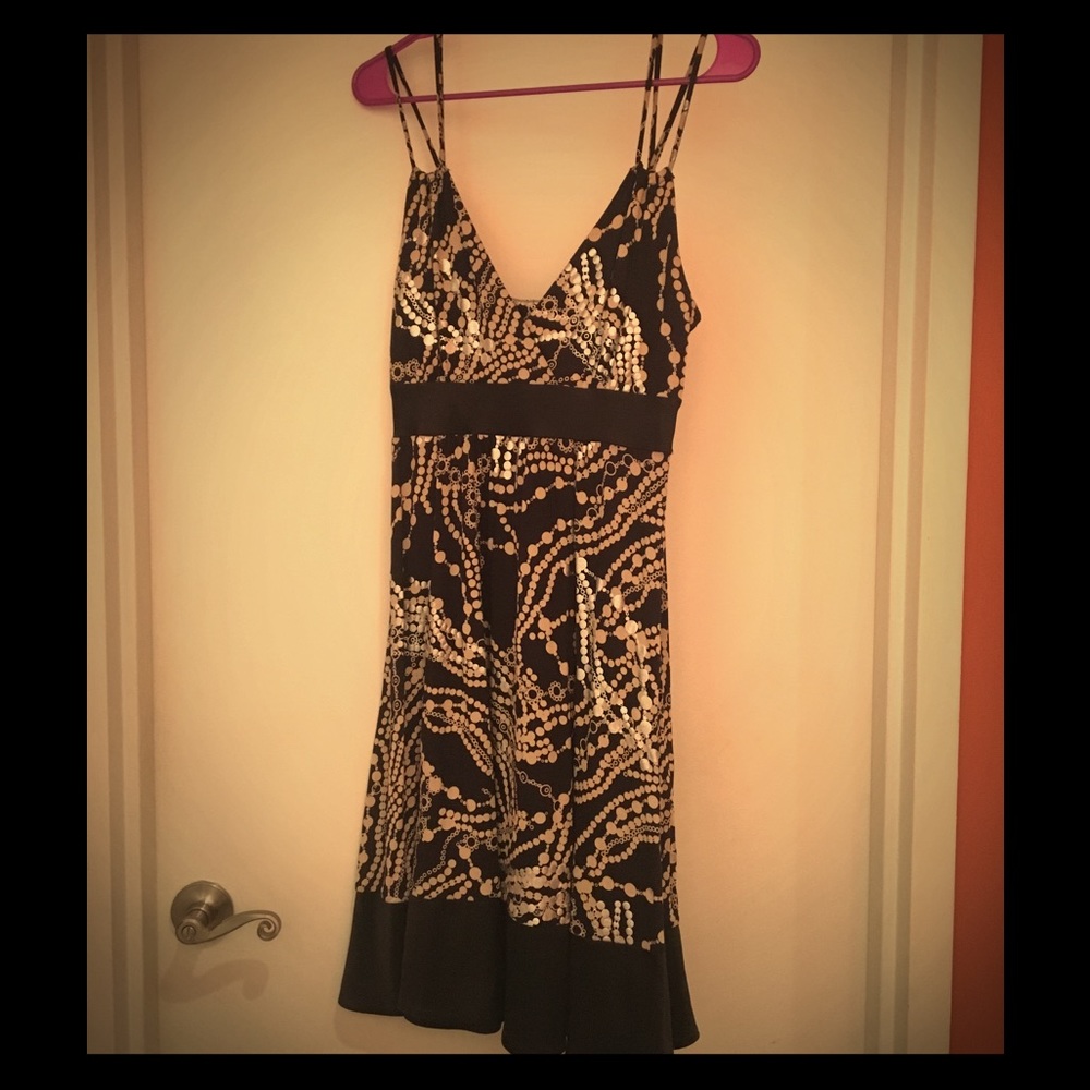 FUN multi-colored party dress from Express!