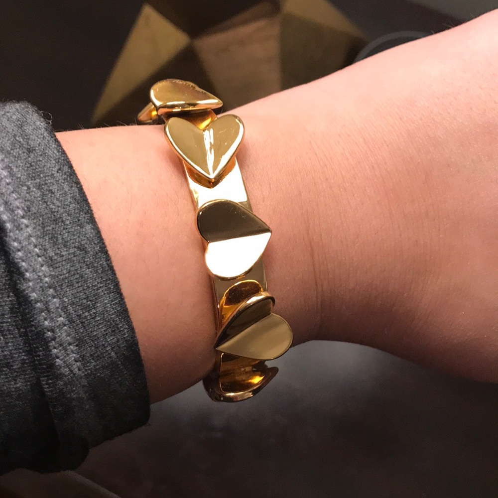 C Wonder Heart Cuff Bracelet