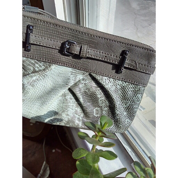 Vera Wang Snakeskin Wristlet - Picture 2 of 8