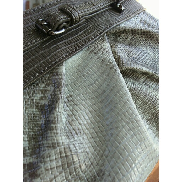 Vera Wang Snakeskin Wristlet - Picture 4 of 8