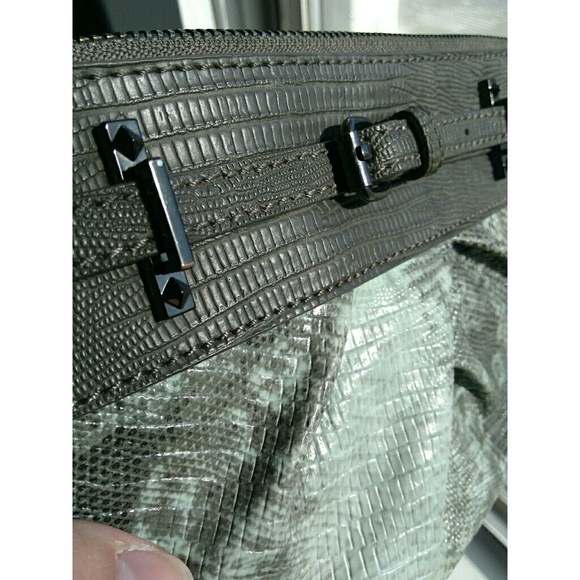 Vera Wang Snakeskin Wristlet - Picture 7 of 8