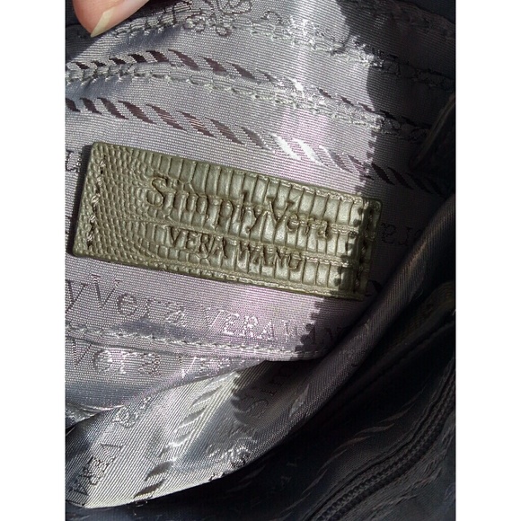 Vera Wang Snakeskin Wristlet - Picture 8 of 8