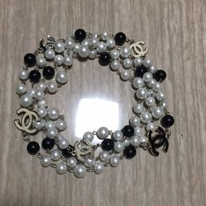 Convertible pearls extra long necklace