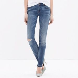 NWT Madewell drop hem alley straight jeans
