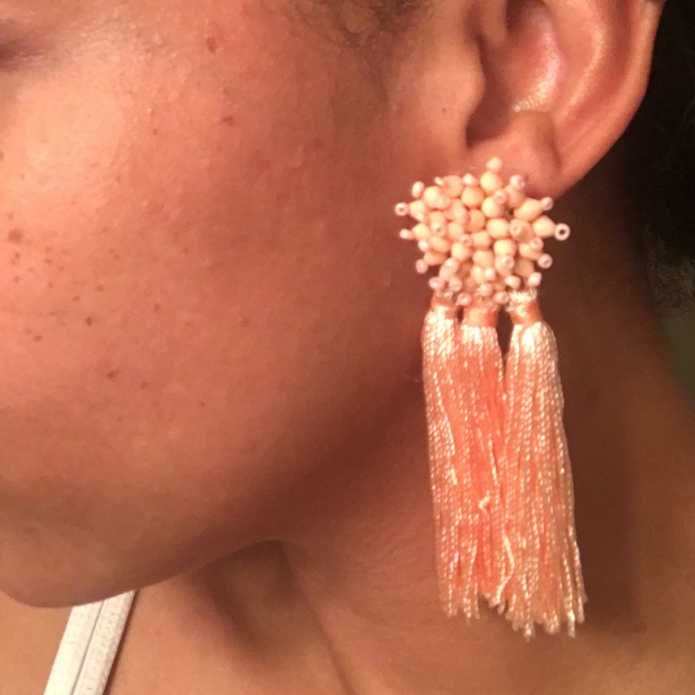 Top shop tassel earrings