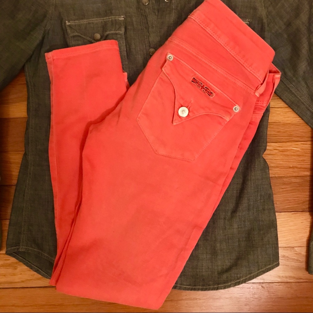 Hudson Low-rise skinny pants