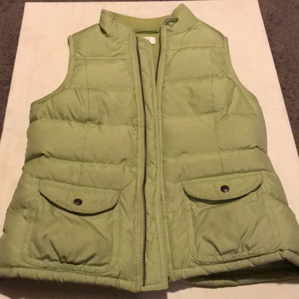 Light green Puffer Vest