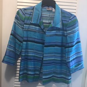 ‼️ Chico’s striped jacket ‼️