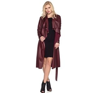 Leather Duster Coat