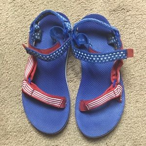Limited time American flag tevas