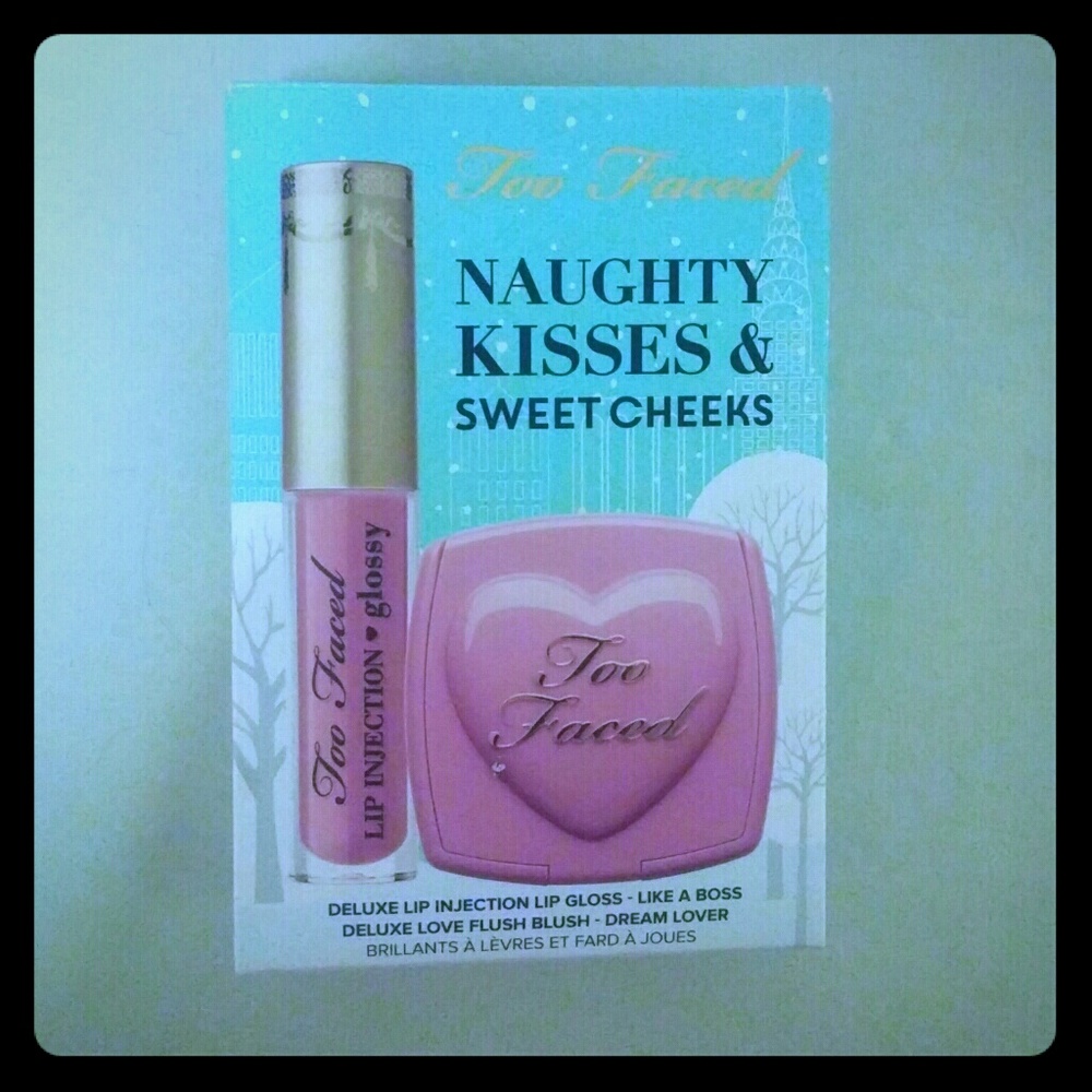 Too Faced Lip Injection & Blush