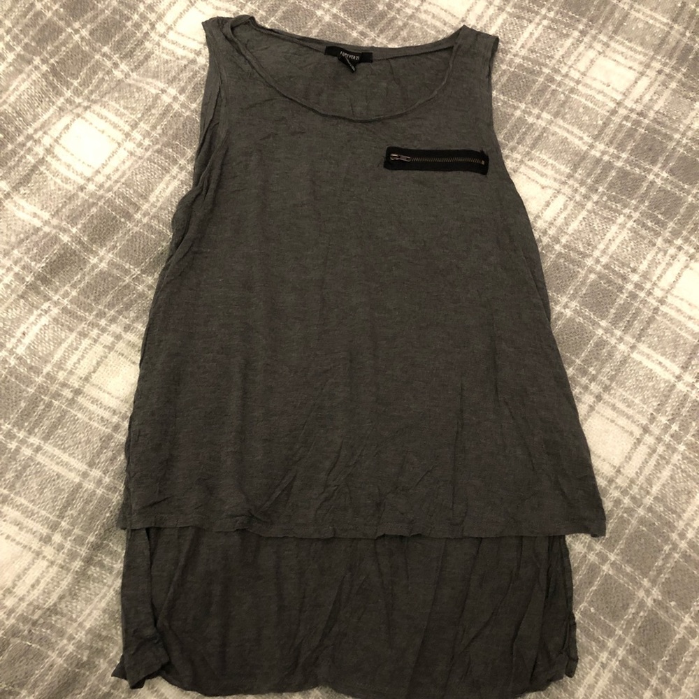 Layered edgy tank top from H&M!