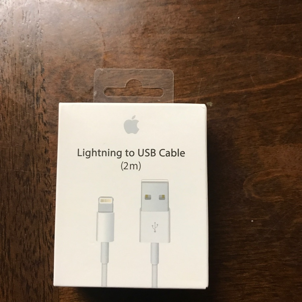 Apple Lighting cord 2m