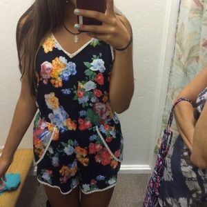 floral romper
