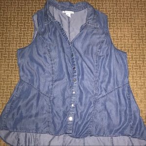 Modamix chambray top