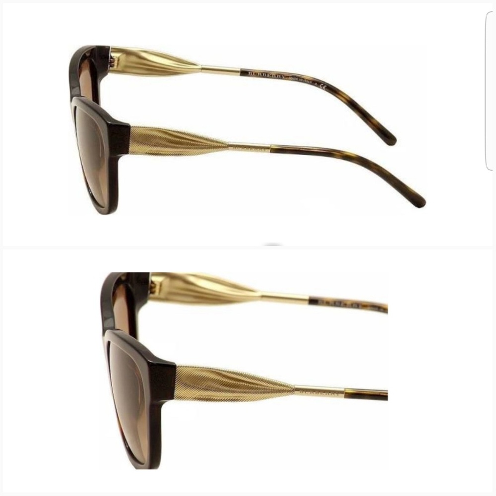 (Burberry} sunglasses ~ dark havana - Picture 5 of 6