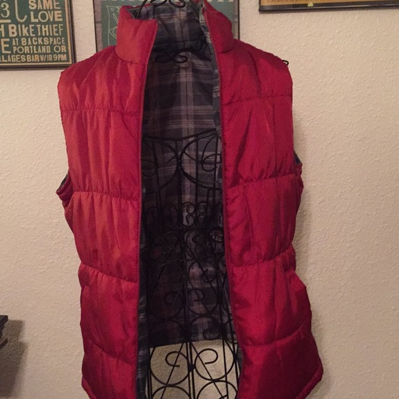 🐝 Merona reversible puffer vest - EUC - small - Picture 7 of 8