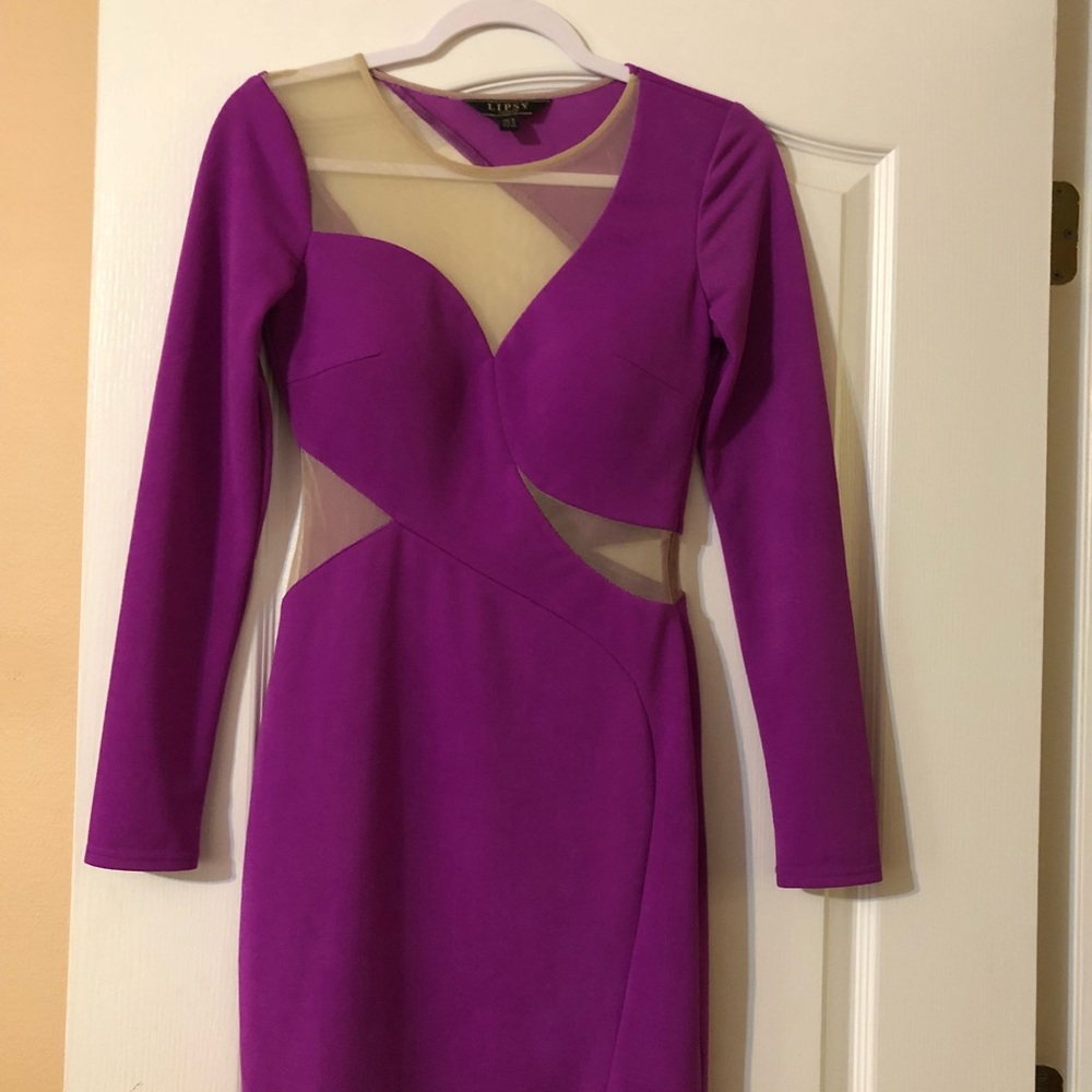 Purple dress