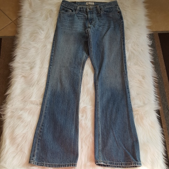 AMERICAN EAGLE FAVORITE FIT DISTRESSED JEANS 4 REG - Picture 3 of 6